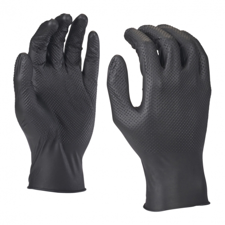 GANTS NITRILES JETABLES T10 XL 50 PCES