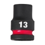 DOUILLE SHOCKWAVE 1/2 HEX COURTE 13 MM