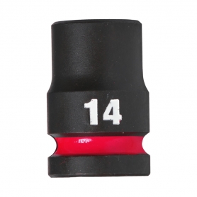 DOUILLE SHOCKWAVE 1/2 HEX COURTE 14 MM