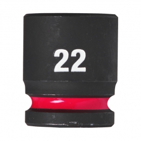 DOUILLE SHOCKWAVE 1/2 HEX COURTE 22 MM