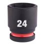 DOUILLE SHOCKWAVE 1/2 HEX COURTE 24 MM