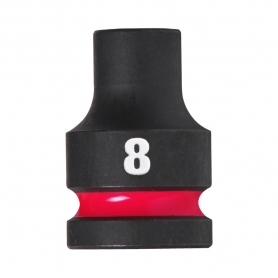 DOUILLE SHOCKWAVE 1/2 HEX COURTE 8 MM -