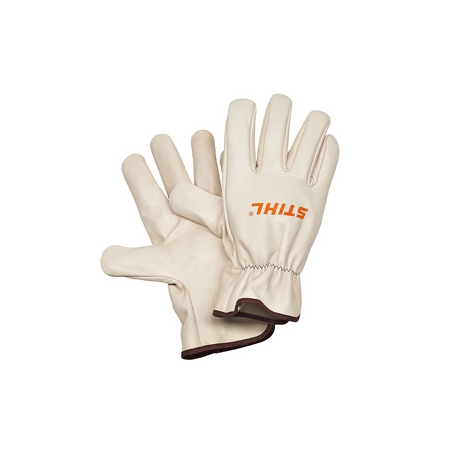 Gants de travail en cuir pour homme et femme, gants de travail de sécurité  utilitaire, gants de jardinage avec paume en cuir : : Outils et