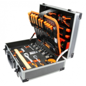 MALETTE A OUTILS EQUIPEE 110 PIECES 