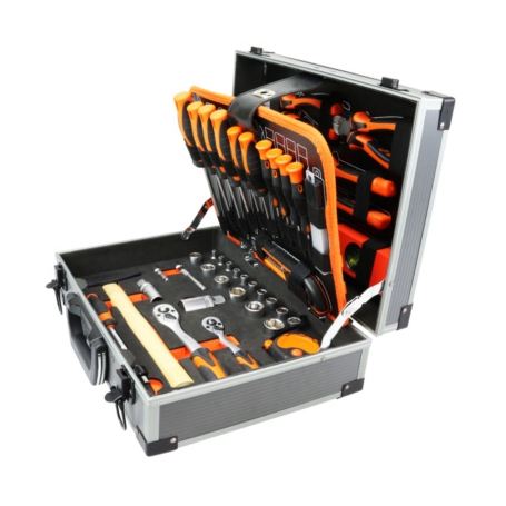 MALETTE A OUTILS EQUIPEE 110 PIECES 