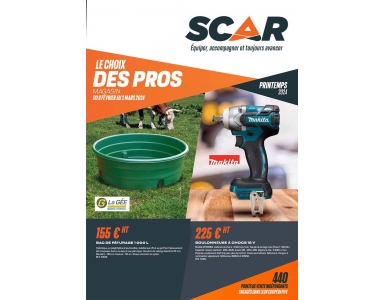 PROMOTIONS SCAR MAGASIN