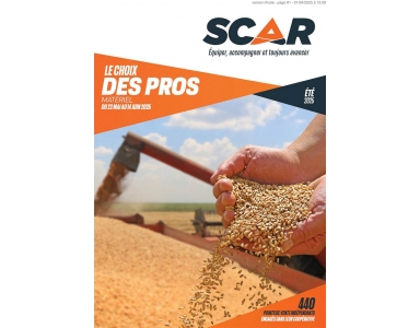 SCAR Matériel agricole été 2025